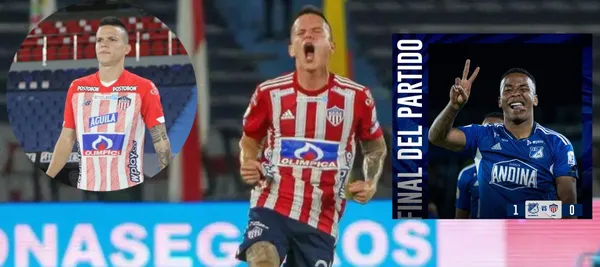 El defensor del Junior de Barranquilla tuvo una insólita acción ante Millonarios