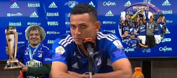 El defensor habló en rueda de prensa sorprendiendo por las expectativas que tiene en Millonarios