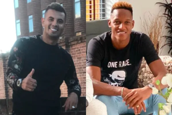 El defensor se viene recuperando de una lesión y vive en una lujosa casa en Inglaterra, mientras Edwin Cardona vive en un lugar más sencillo en Argentina.