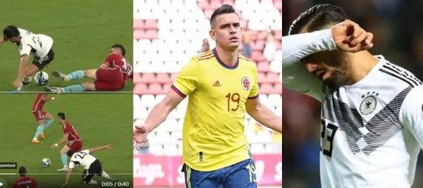 El delantero barranquillero fue figura en la victoria 2-0 ante Alemania