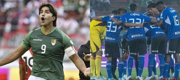 El delantero boliviano reveló lo que pasó con el equipo embajador