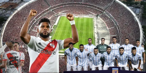 El delantero cafetero fue protagonista tras el último triunfo de River Plate