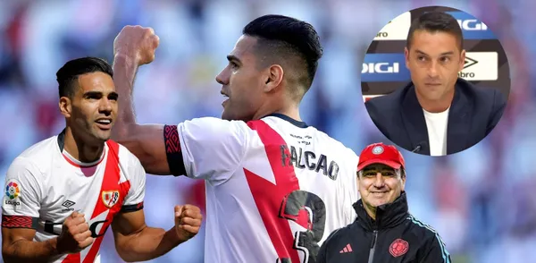 El delantero colombiano celebra porque está teniendo una gran oportunidad con su nuevo técnico