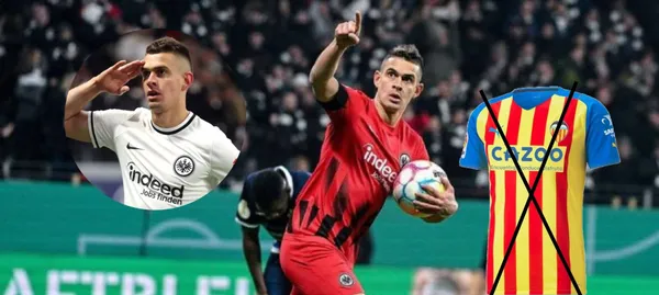 El delantero colombiano definió su futuro y sale de Eintracht Frankfurt