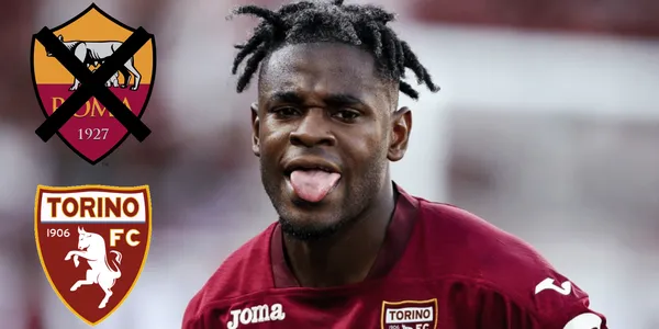 El delantero colombiano Duván Zapata, comentó porque se concretó su llegada al Torino y no a la Roma.