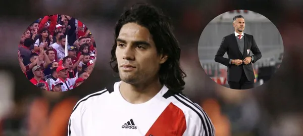 El delantero colombiano fue una figura en River Plate siendo goleador