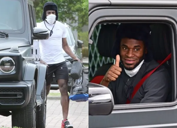 El delantero colombiano gracias a su exitosa carrera puede darse el lujo de conducir una camioneta impresionante por las calles de Bérgamo.