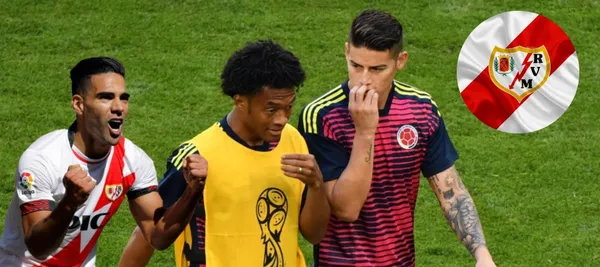 El delantero colombiano habría llamado un jugador para que llegue a Rayo Vallecano