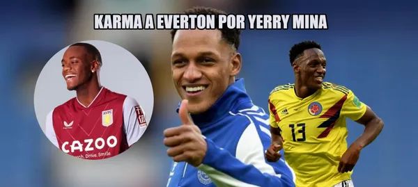 El delantero colombiano humilló a Everton en la Premier League
