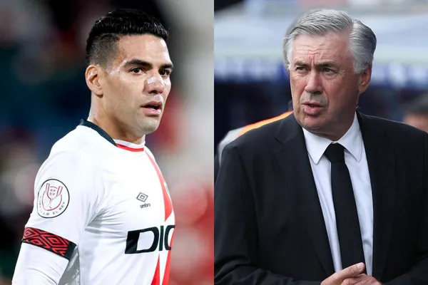 El delantero colombiano ingresó en el segundo tiempo en la derrota de Rayo Vallecano ante el Real Madrid en la liga de España.