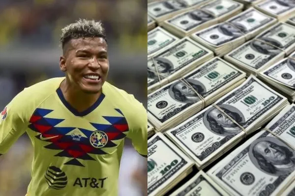 El delantero colombiano juega en América de México y tiene un lujo como las grandes estrellas
