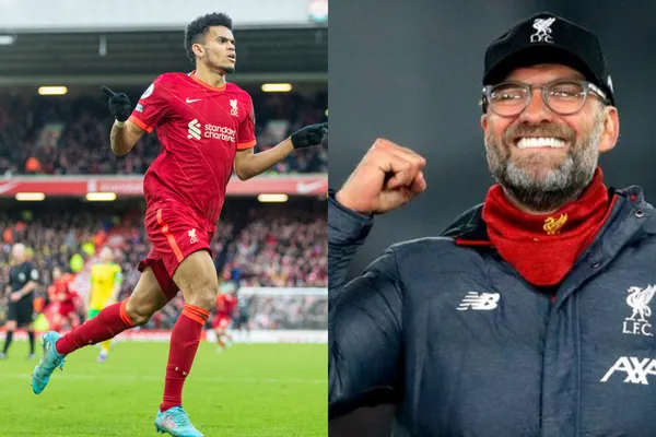 El delantero colombiano marcó su primer gol en Liverpool, hizo una jugada brillante y salió ovacionado del estadio.