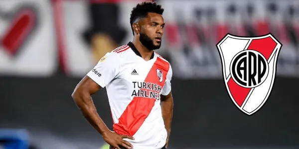 El delantero colombiano Miguel Ángel Borja, sigue siendo criticado por su actuación contra Atlético Tucumán.