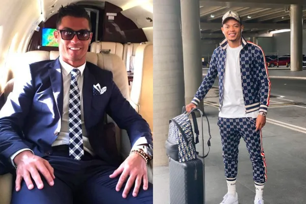 El delantero colombiano milita en la liga de México y le sigue los pasos al portugués en cuanto a los lujos.