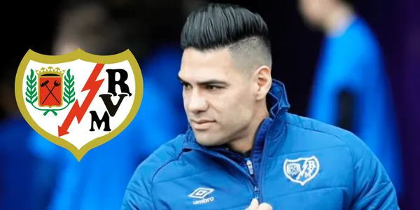 El delantero colombiano Radamel Falcao García, recibió un importante reconocimiento en el Rayo Vallecano.