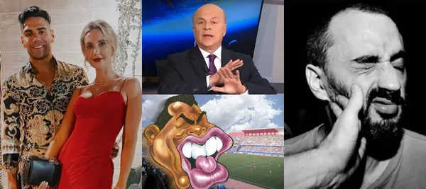 El delantero colombiano recibió el respaldo de su esposa, Lorelei Tarón por los ácidos comentarios de Carlos Antonio Vélez