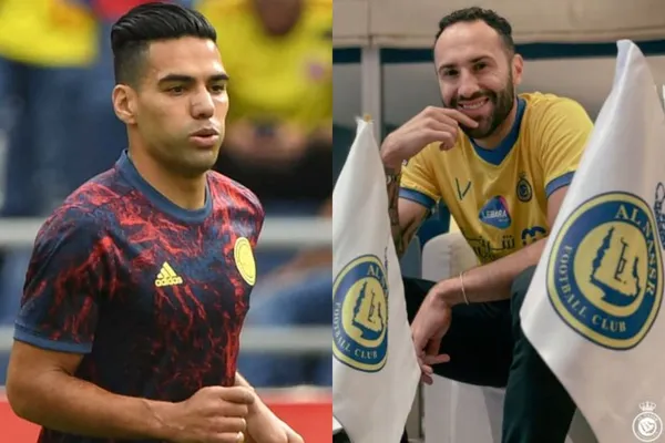 El delantero colombiano tuvo un gesto con su compañero de la Selección Colombia