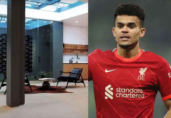 El delantero colombiano vive en una mansión de lujo en Liverpool, sector donde radican otros de sus compañeros del club.