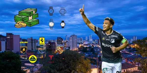 El delantero colombiano y una excentricidad fiel a su estilo