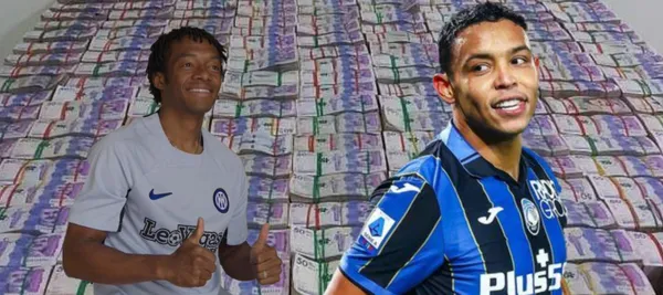 El delantero de Atalanta gana menos que Juan Guillermo Cuadrado en Italia