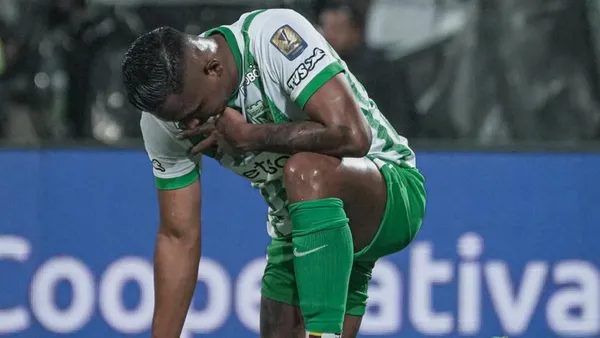 El delantero de Nacional encendió la polémica tras el empate ante Santa Fe. Foto: Instagram