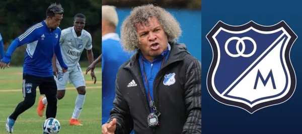 El delantero debutó con Millonarios ante Universidad Católica en Copa Libertadores