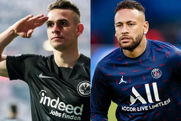 El delantero del Frankfurt se encuentra en Colombia