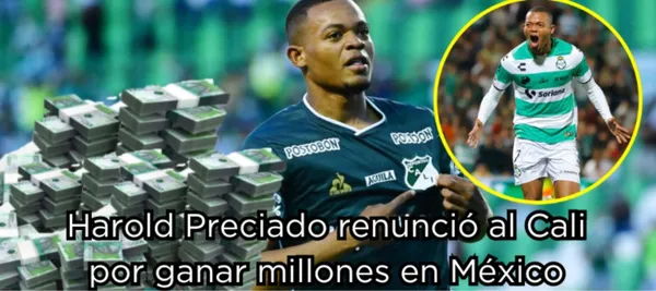 El delantero del Santos Laguna tiene un millonario salario en el club mexicano