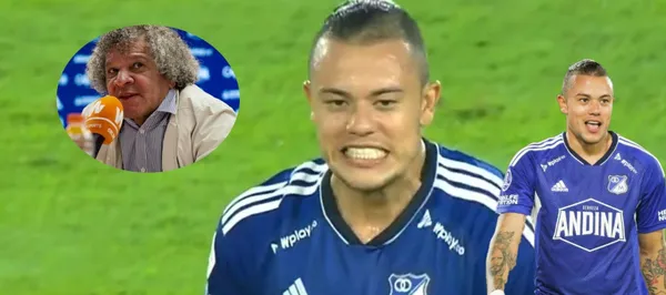 El delantero es el titular indiscutido en Millonarios