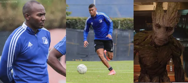 El delantero es titular en el partido de Millonarios ante Atlético Bucaramanga