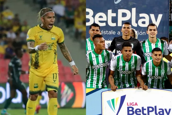 El delantero es una de las figuras de Atlético Bucaramanga donde viene marcando goles y podría llegar a un grande del fútbol colombiano.