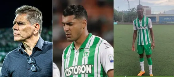 El delantero fue reemplazado por el juvenil Jayder Asprilla terminando el partido