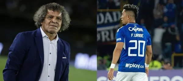 El delantero fue reemplazado en el segundo tiempo en el partido entre Millonarios e Independiente Santa Fe