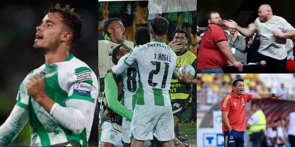 El delantero fue una de las figuras en la victoria de Atlético Nacional 4-3 ante Deportivo Pereira