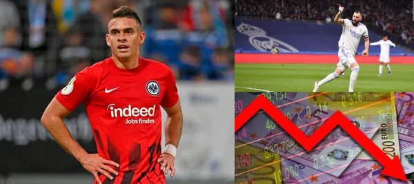 El delantero no ha contado con regularidad en Frankfurt donde llegó a ser crack