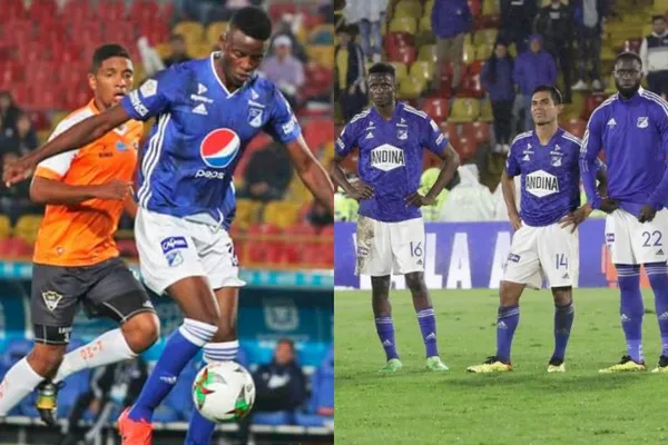 El delantero ha recibido duras criticas por parte de los hinchas de Millonarios por el bajo nivel que viene mostrando