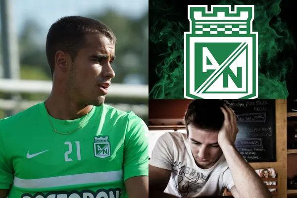El delantero no ha tenido oportunidad en Atlético Nacional y sigue en deuda con los hinchas verdolagas