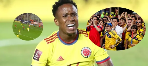 El delantero ingresó en la segunda parte y tuvo la oportunidad más clara de Colombia ante Chile