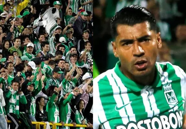 El delantero Jefferson Duque no dio la talla en la Copa Libertadores y fue duramente criticado por los hinchas de Atlético Nacional.