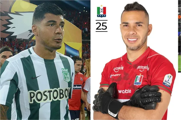 El delantero Jefferson Duque tuvo una insólita acción con Atlético Nacional