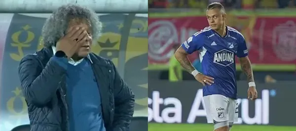 El delantero le daría la peor noticia a Millonarios y Alberto Gamero