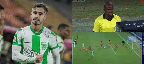 El delantero le está dando la victoria a Atlético Nacional ante América en liga