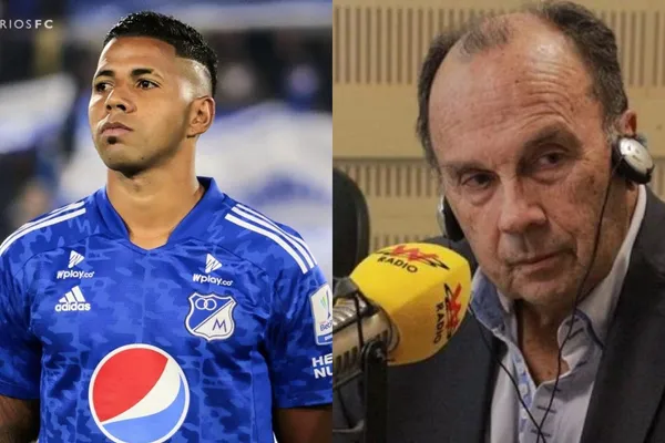 El delantero llegó como un gran refuerzo a Millonarios y no rindió de la forma que esperaban el embajador