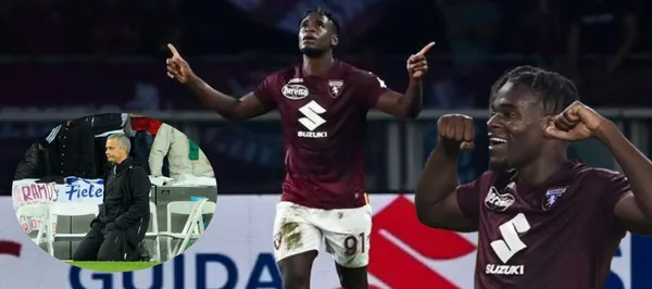 El delantero marcó su primer gol con la camiseta del Torino en Italia