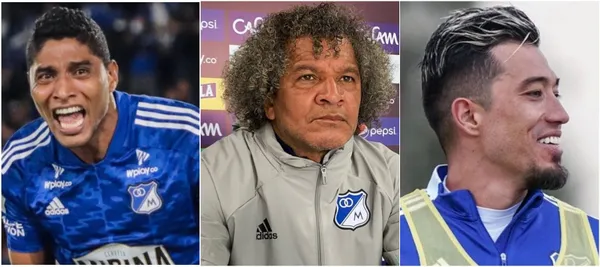 El delantero mostró un gran nivel y marcó su primer gol esta temporada con el azul