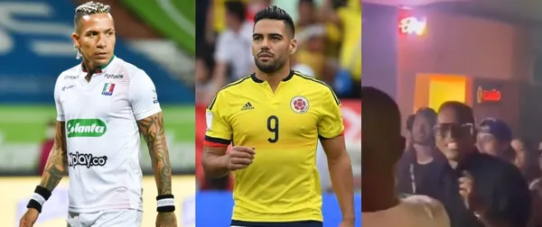 El delantero nuevamente se vio involucrado en una fiesta fiel a su estilo