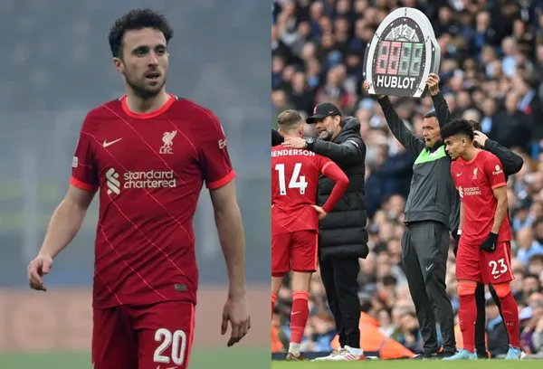 El delantero portugués tuvo un gesto particular cuando le dio ingreso al jugador colombiano.