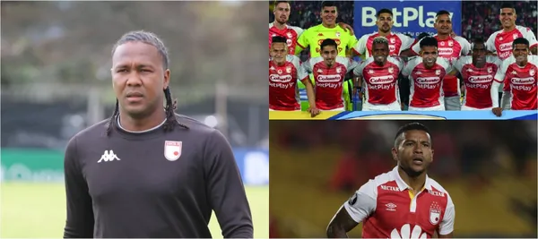 El delantero no quiere ver más a un jugador en Independiente Santa Fe