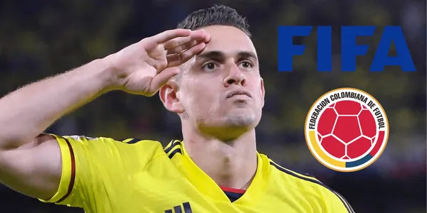 El delantero Rafael Santos Borré fue elogiado por la FIFA, por su actuación ante la Selección de Venezuela.