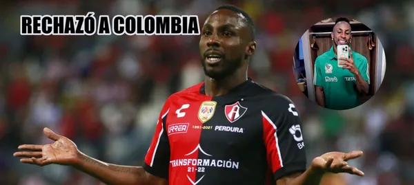 El delantero rechazó a la selección Colombia para jugar con México